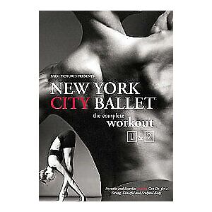 MediaTronixs New York City Ballet Complete Workout 1 and 2 DVD (2007) cert E Pre-Owned