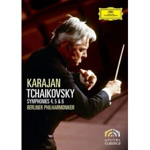 MediaTronixs Karajan: Tchaikovsky Symphonies 4, 5 And 6 DVD (2007) Herbert Von Karajan Cert Pre-Owned Region 2