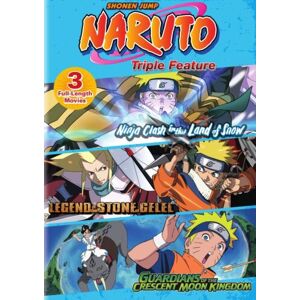 MediaTronixs Naruto Movies Triple Feature  [Regi DVD Pre-Owned Region 2