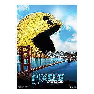 MediaTronixs Pixels DVD (2015) Adam Sandler, Columbus (DIR) Cert 12 Pre-Owned Region 2