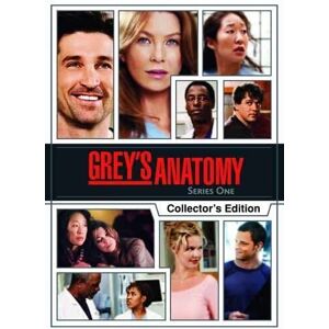 MediaTronixs Grey’s Anatomy: Complete First Season DVD (2009) Ellen Pompeo Cert 15 4 Discs Pre-Owned Region 2