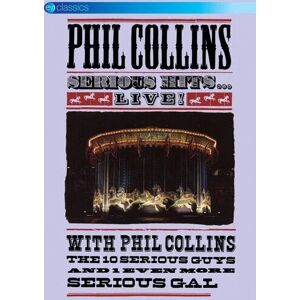 MediaTronixs Phil Collins: Serious Hits - Live! DVD (2013) Phil Collins Cert E 2 Discs Pre-Owned Region 2