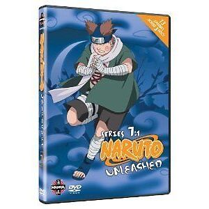 MediaTronixs Naruto Unleashed: Series 7 - Volume 1 DVD (2009) Hayato Date Cert 12 3 Discs Pre-Owned Region 2