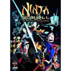 MediaTronixs Ninja Scroll DVD (2004) Yoshiaki Kawajiri Cert 18 2 Discs Pre-Owned Region 2