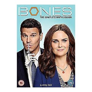 MediaTronixs Bones: The Complete Ninth Season DVD (2014) David Boreanaz Cert 15 6 Discs Pre-Owned Region 2