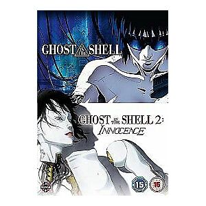MediaTronixs Ghost in the Shell/Ghost in the Shell 2 - Innocence DVD (2017) Mamoru Oshii Region 2