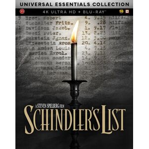 Schindler's List - 30th Anniversary Limited Edition (4K Ultra HD + Blu-ray) (3 disc)
