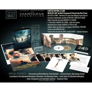 The Shawshank Redemption - The Film Vault Limited Edition (4K Ultra HD + Blu-ray)