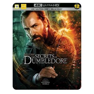 Fantastiske Skabninger: Dumbledores Hemmeligheder - Limited Steelbook (4K Ultra HD + Blu-ray)