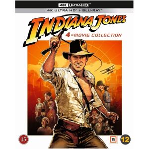 Indiana Jones: 4-Movie Collection (4K Ultra HD + Blu-ray) (9 disc)