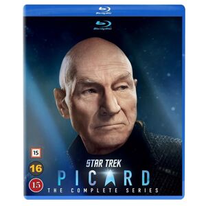 Star Trek Picard - Sæson 1-3 (Blu-ray) (9 disc)
