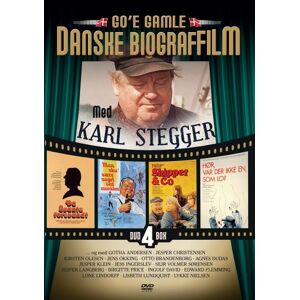 Karl Stegger - Go'e Gamle Danske Biograffilm (4 disc)