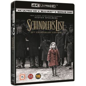 Schindlers's List (4K Ultra HD + Blu-ray) (Nordic)