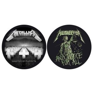 Bengans Metallica - Turntable Slipmat Set: Master Of Puppets & ...And Justice For All