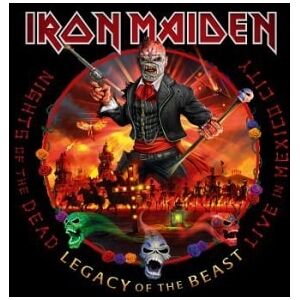 Bengans Iron Maiden - Nights Of The Dead, Legacy Of The Beast: Live In Mexico City (Limited 2CD Casebound Book)