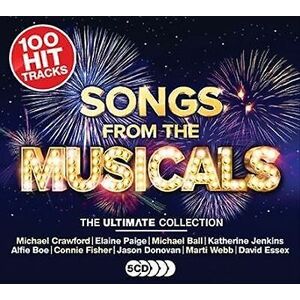 MediaTronixs Various Artists : Songs from the Musicals CD Box Set 5 discs (2017) Pre-Owned