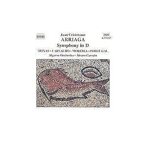 MediaTronixs Juan Crisostomo Arriaga : Symphony in D (Cassuto, Algarve Orchestra) CD (2003) Pre-Owned