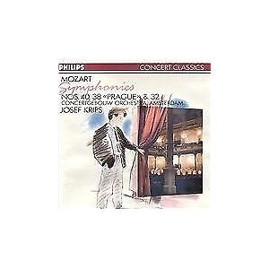 MediaTronixs Mozart, Wolfgang Amadeus : Mozart: Symphonies Nos 32, 38 & 40 CD Pre-Owned