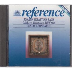 MediaTronixs Gustav Leonhardt : Reference - Bach: Goldberg-Variationen CD Pre-Owned