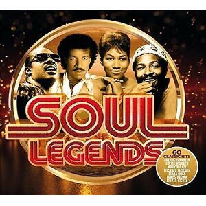 MediaTronixs Various Artists : Soul Legends CD Box Set 3 discs (2018) Pre-Owned