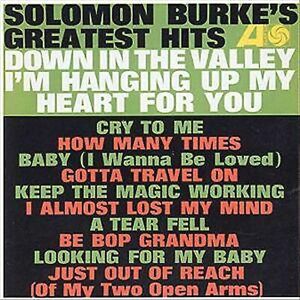 MediaTronixs Solomon Burkes Greatest Hits CD Pre-Owned