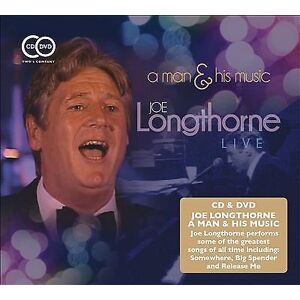 MediaTronixs Joe Longthorne : A Man & His Music: Live CD Album with DVD 2 discs (2014) Pre-Owned