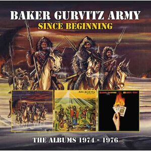 MediaTronixs Baker Gurvitz Army : Since Beginning: The Albums 1974-1976 CD Box Set 3 discs