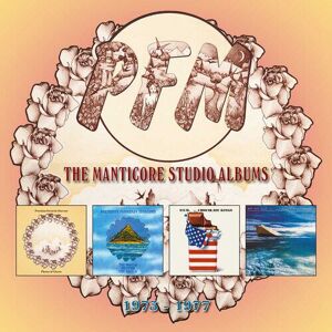MediaTronixs P.F.M. : The Manticore Studio Albums 1973-1977 CD Box Set 4 discs (2018)