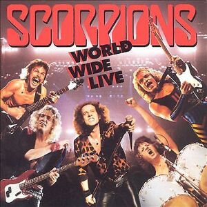 MediaTronixs Scorpions : World Wide Live CD 50th Anniversary  12″ Album with CD 3 discs