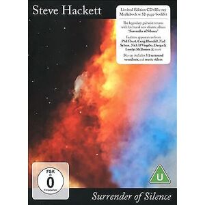 MediaTronixs Steve Hackett : Surrender of Silence CD Limited Deluxe  Album with Blu-ray 2