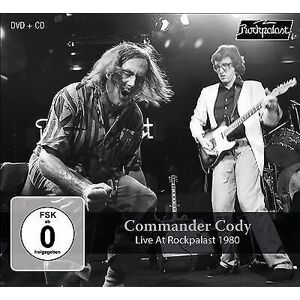 MediaTronixs Commander Cody : Live at Rockpalast 1980 CD Album with DVD 2 discs (2019)