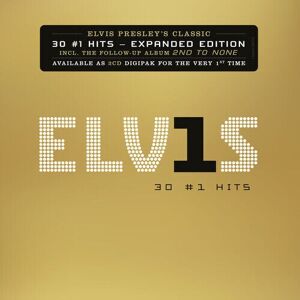 MediaTronixs Elvis Presley : 30 #1 Hits CD Expanded  Album Digipak 2 discs (2022)