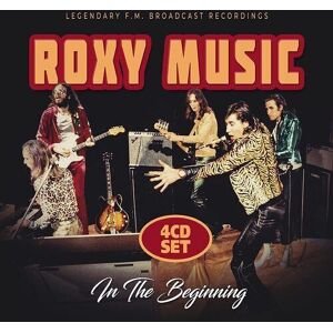 MediaTronixs Roxy Music : In the Beginning: Legendary F.M. Broadcast Recordings CD Box Set 4