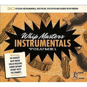 MediaTronixs Various Artists : Whip Masters Instrumentals - Volume 1 CD (2021)