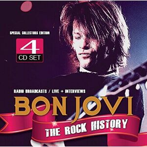 MediaTronixs Bon Jovi : The Rock History CD 4 discs (2017)