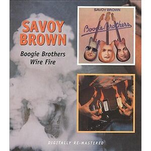 MediaTronixs Savoy Brown : Boogie Brothers/Wire Fire CD (2008)