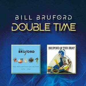 MediaTronixs Bill Bruford : Double Time CD Album with DVD 2 discs (2020)