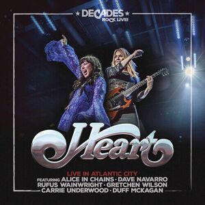 MediaTronixs Heart : Live in Atlantic City CD Album with Blu-ray 2 discs (2019)