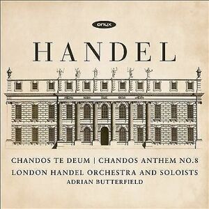 MediaTronixs George Frideric Handel : Handel: Chandos Te Deum/Chandos Anthem No. 8 CD (2018)