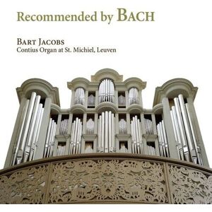 MediaTronixs Bart Jacobs : Recommended By Bach CD Album Digipak (2022)