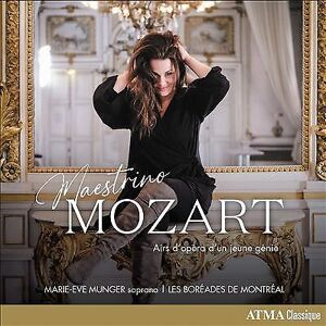 MediaTronixs Wolfgang Amadeus Mozart : Maestrino Mozart: Airs D’opera D’un Jeune Genie CD