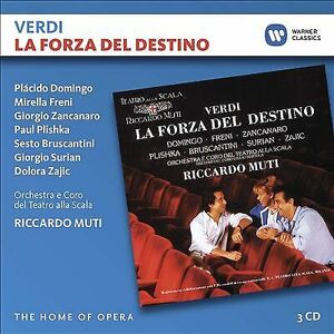 MediaTronixs Giuseppe Verdi : Verdi: La Forza Del Destino CD Box Set 3 discs (2018)