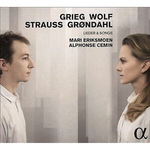 MediaTronixs Edvard Grieg : Grieg/Wolf/Strauss/Grøndahl: Lieder & Songs CD (2016)