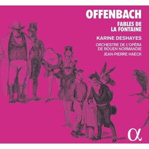 MediaTronixs Jacques Offenbach : Offenbach: Fables De La Fontaine CD Album Digipak (2019)