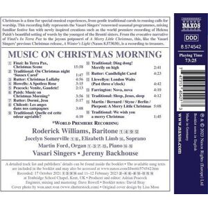 MediaTronixs Jeremy Backhouse : Music On Christmas Morning: A Festive Mix of Fresh and