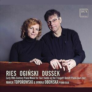 MediaTronixs Ferdinand Ries : Ries/Oginski/Dussek: Early 19th-Century Piano Music for