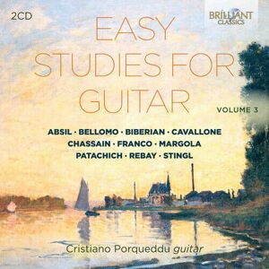 MediaTronixs Cristiano Porqueddu : Easy Studies for Guitar - Volume 3 CD Album (Jewel Case)