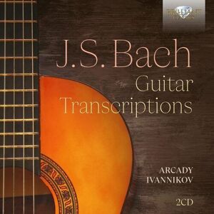 MediaTronixs Johann Sebastian Bach : J.S. Bach: Guitar Transcriptions CD Album (Jewel Case)