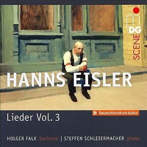 MediaTronixs Hanns Eisler : Hanns Eisler: Lieder/Songs in American Exile - Volume 3 CD