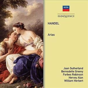 MediaTronixs George Frideric Handel : Handel Arias CD (2017)